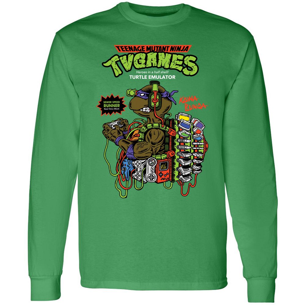 Long Sleeve T-Shirt - GYRCE3WX - Irish Green - 10