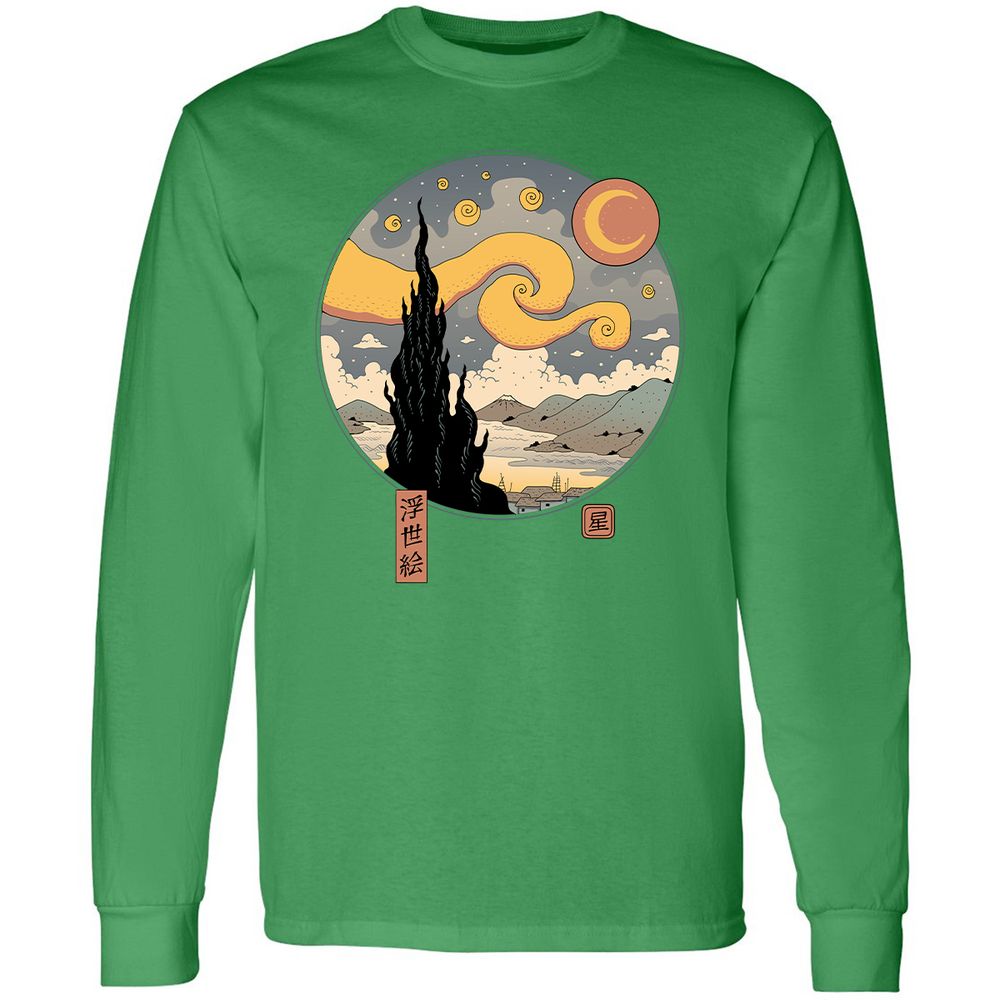 Long Sleeve T-Shirt - 8KM2BNY2 - Irish Green - 10