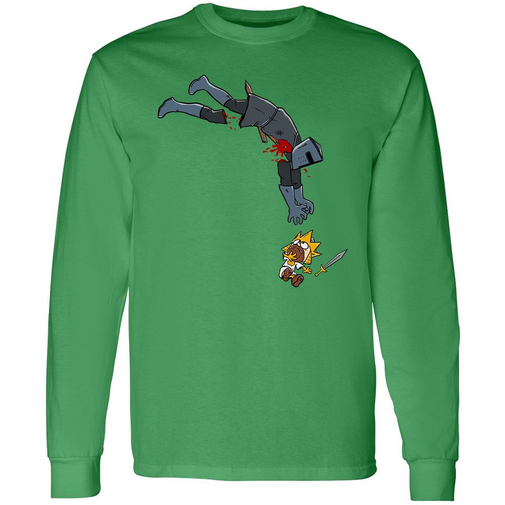 Long Sleeve T-Shirt - 6YJKRX83 - Irish Green - 10