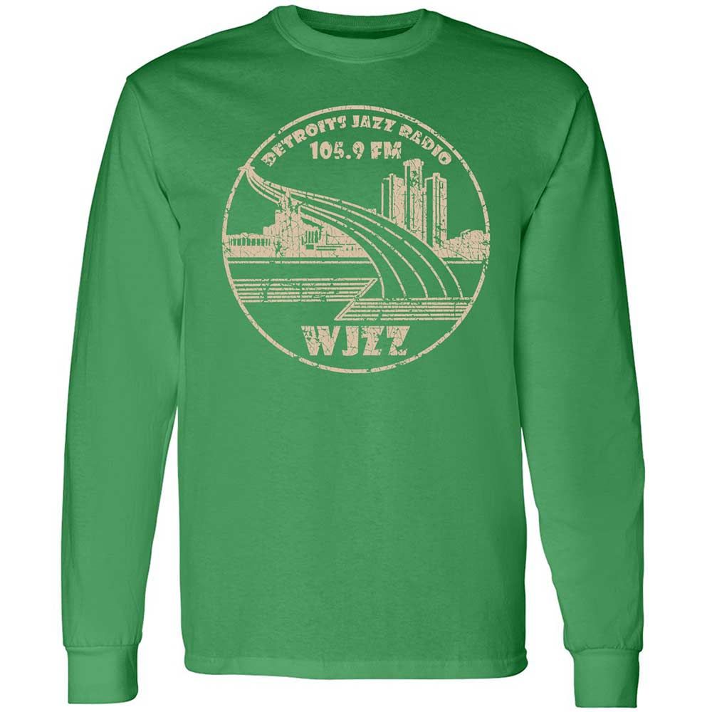 Long Sleeve T-Shirt - ZJ4C6XZJ - Irish Green - 10