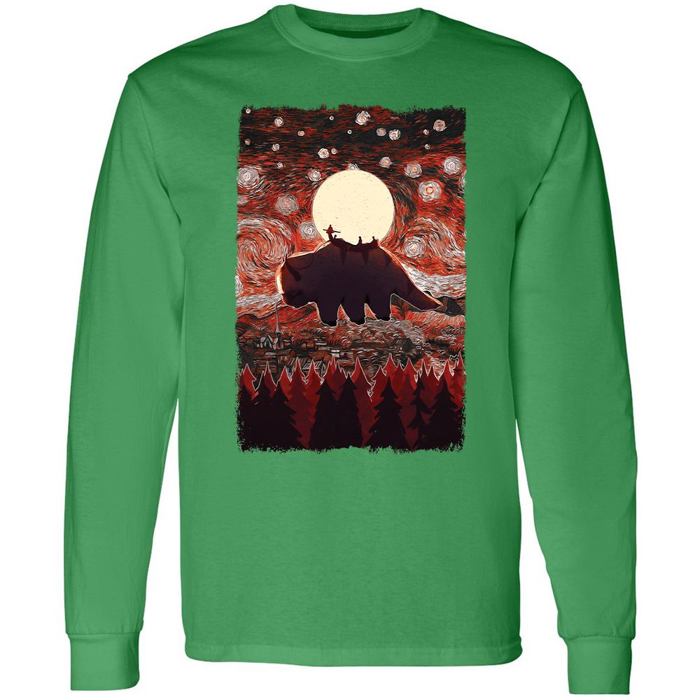 Long Sleeve T-Shirt - 4UCDT848 - Irish Green - 10