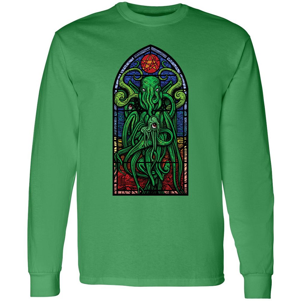 Long Sleeve T-Shirt - 6DQ7SBZR - Irish Green - 10