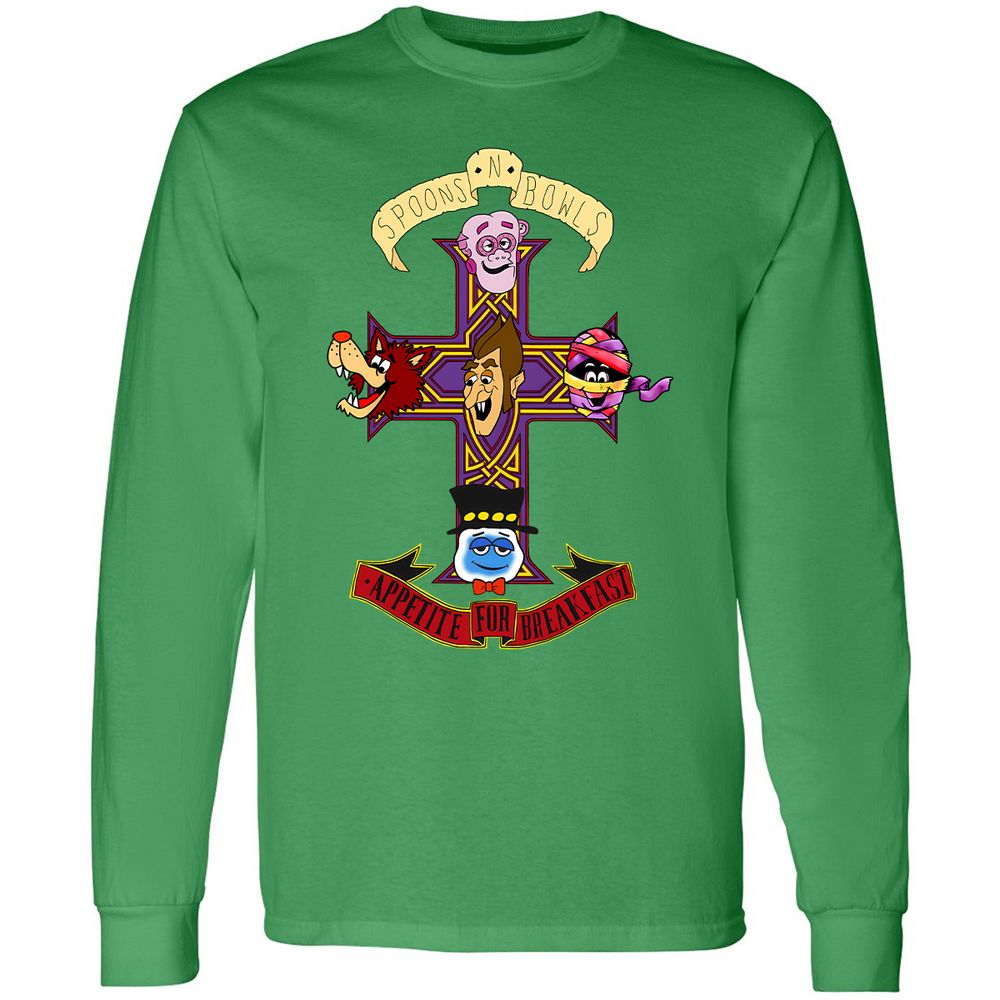 Long Sleeve T-Shirt - RUQDN8SH - Irish Green - 10