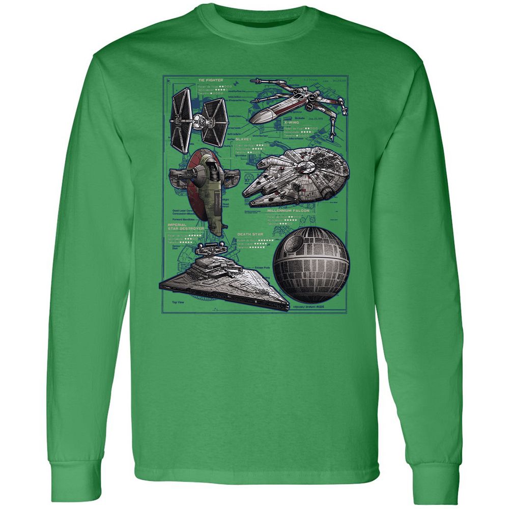 Long Sleeve T-Shirt - C9HYLYR7 - Irish Green - 10
