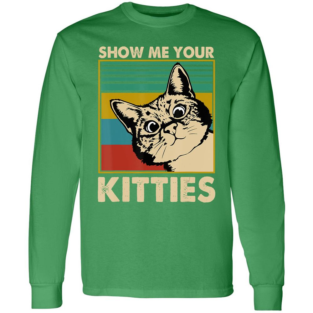 Long Sleeve T-Shirt - GM73LXJV - Irish Green - 10