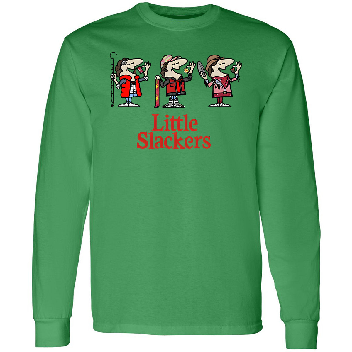 Long Sleeve T-Shirt - 3P7B2K2D - Irish Green - 10