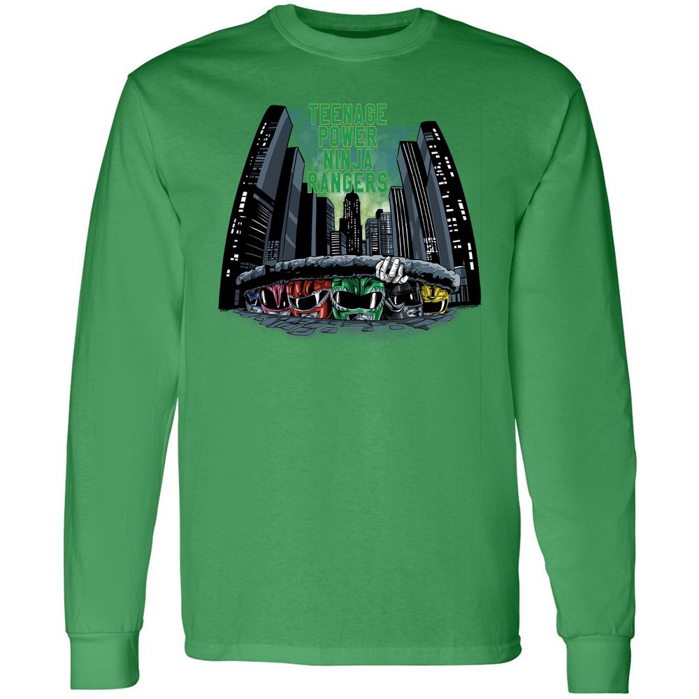 Long Sleeve T-Shirt - FFBBYJKH - Irish Green - 10