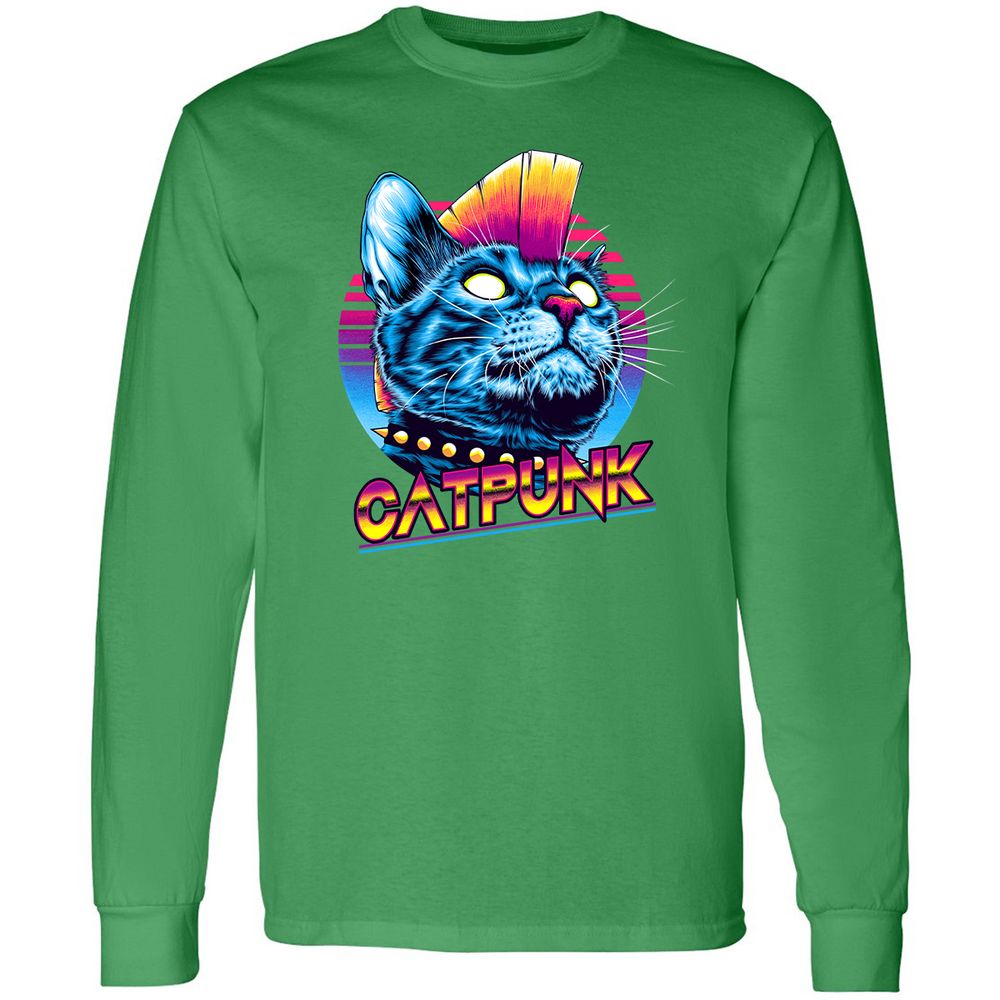 Long Sleeve T-Shirt - 3H9GG9FX - Irish Green - 10