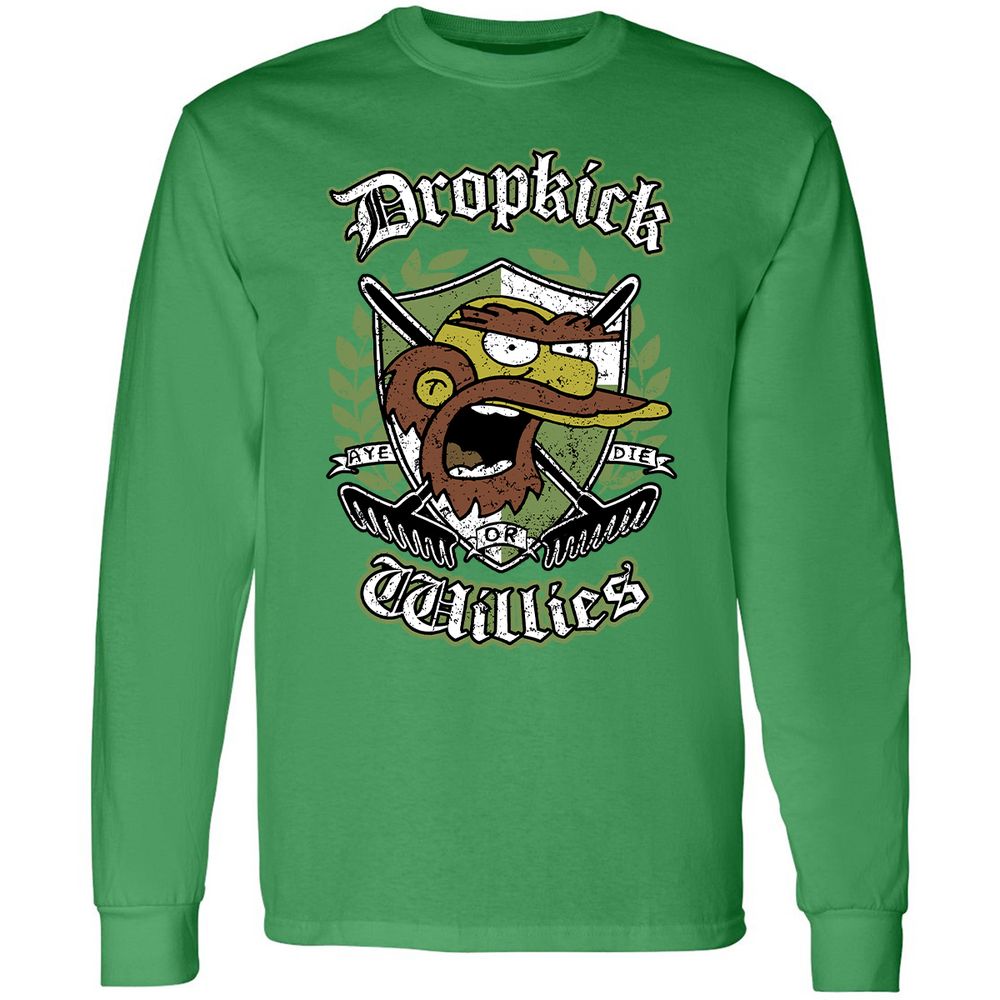 Long Sleeve T-Shirt - M75NPY72 - Irish Green - 10