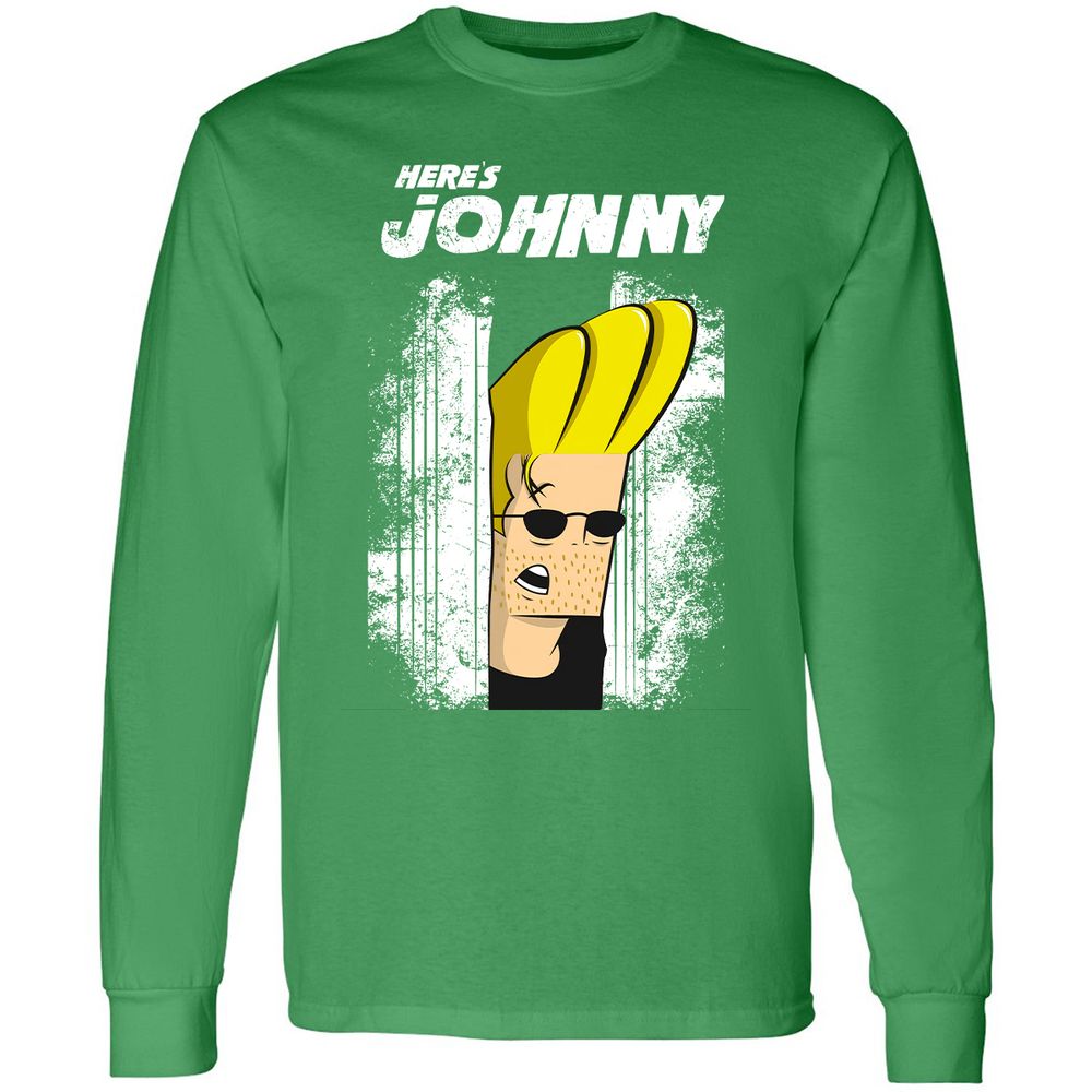 Long Sleeve T-Shirt - K9AWQBVX - Irish Green - 10