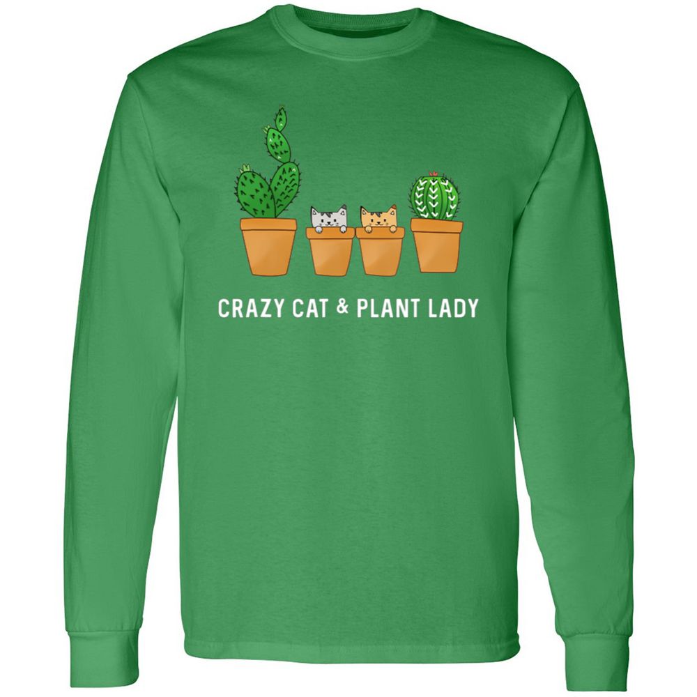 Long Sleeve T-Shirt - GZAE2ZJ5 - Irish Green - 10