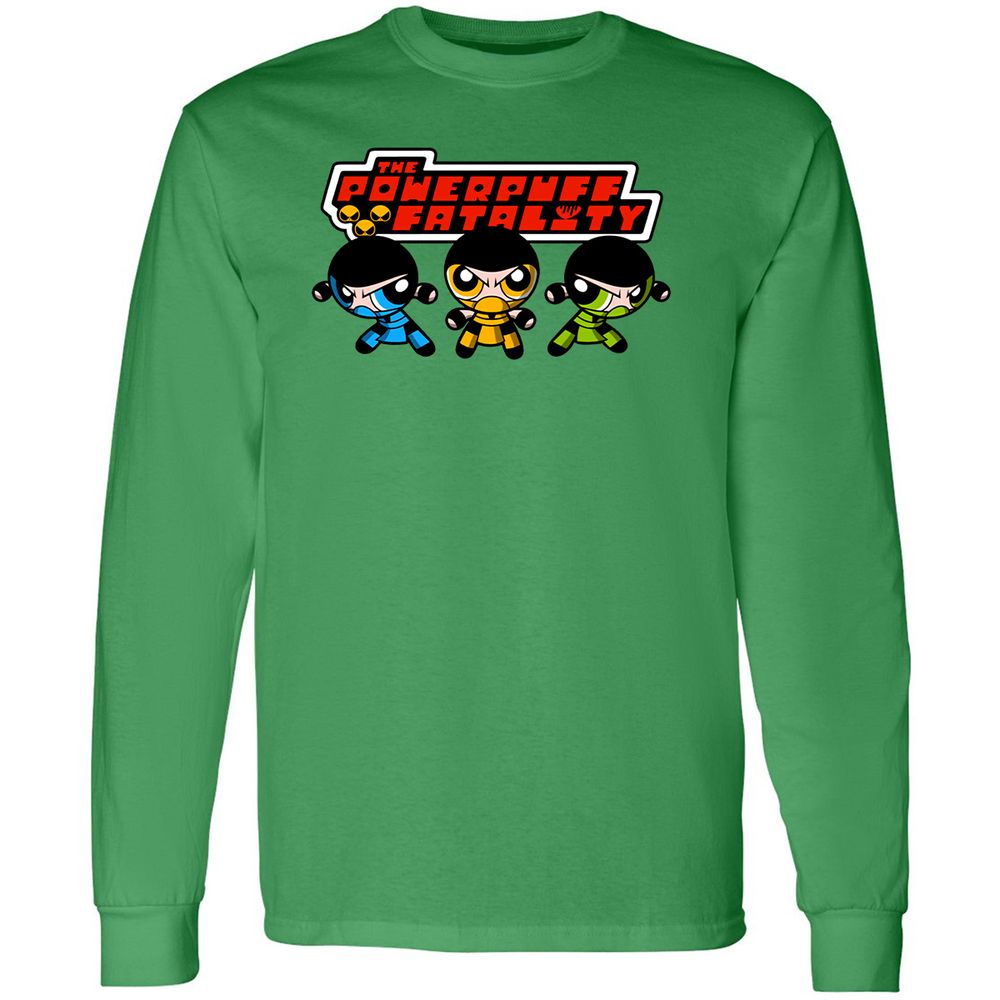 Long Sleeve T-Shirt - QPYDRZFX - Irish Green - 10
