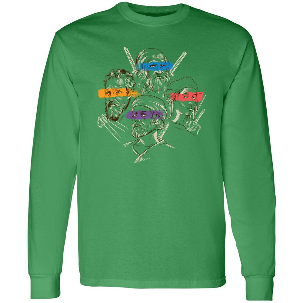 Long Sleeve T-Shirt - T7DP1T2L - Irish Green - 10