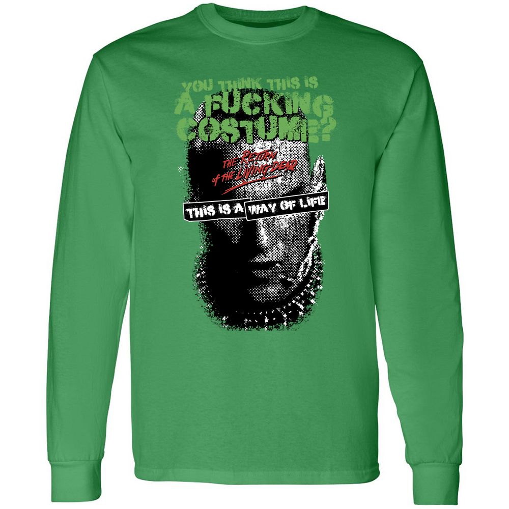 Long Sleeve T-Shirt - HNT5DLNT - Irish Green - 10