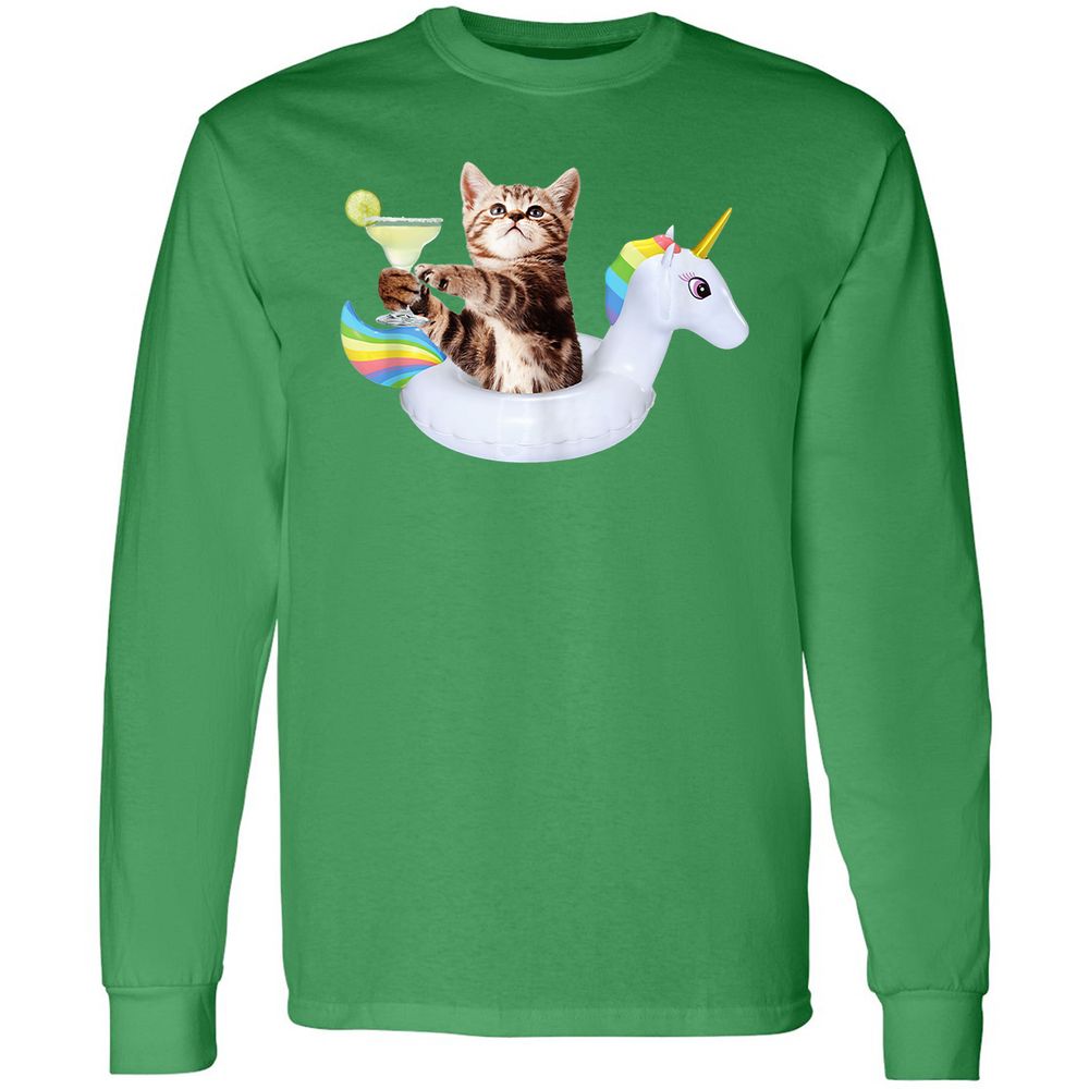 Long Sleeve T-Shirt - QZ64C16G - Irish Green - 10
