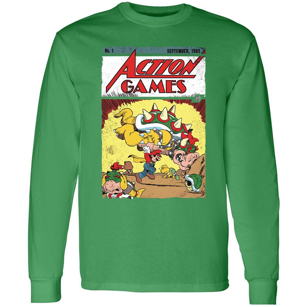 Long Sleeve T-Shirt - 5478ER9S - Irish Green - 10