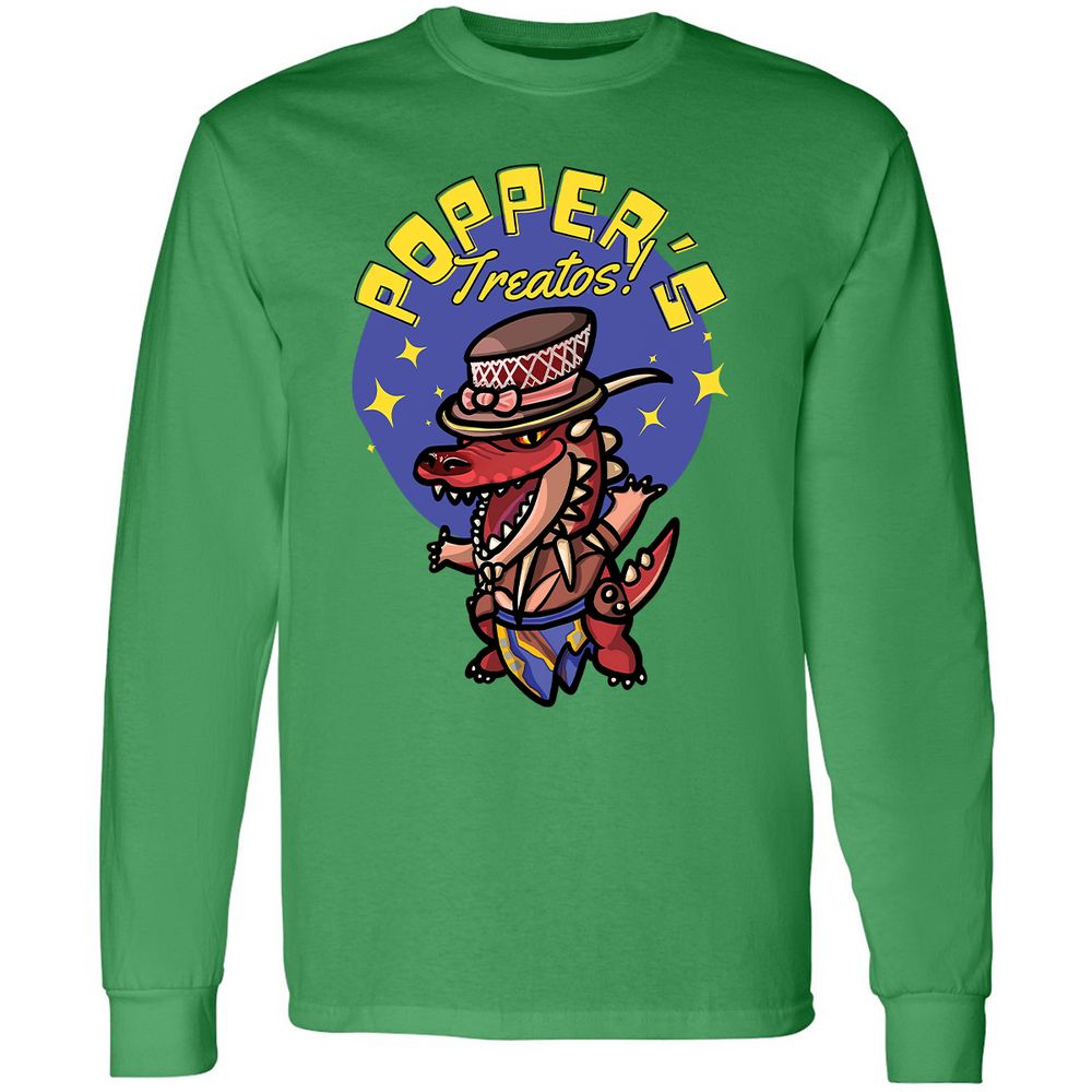 Long Sleeve T-Shirt - 1XBV6BM4 - Irish Green - 10