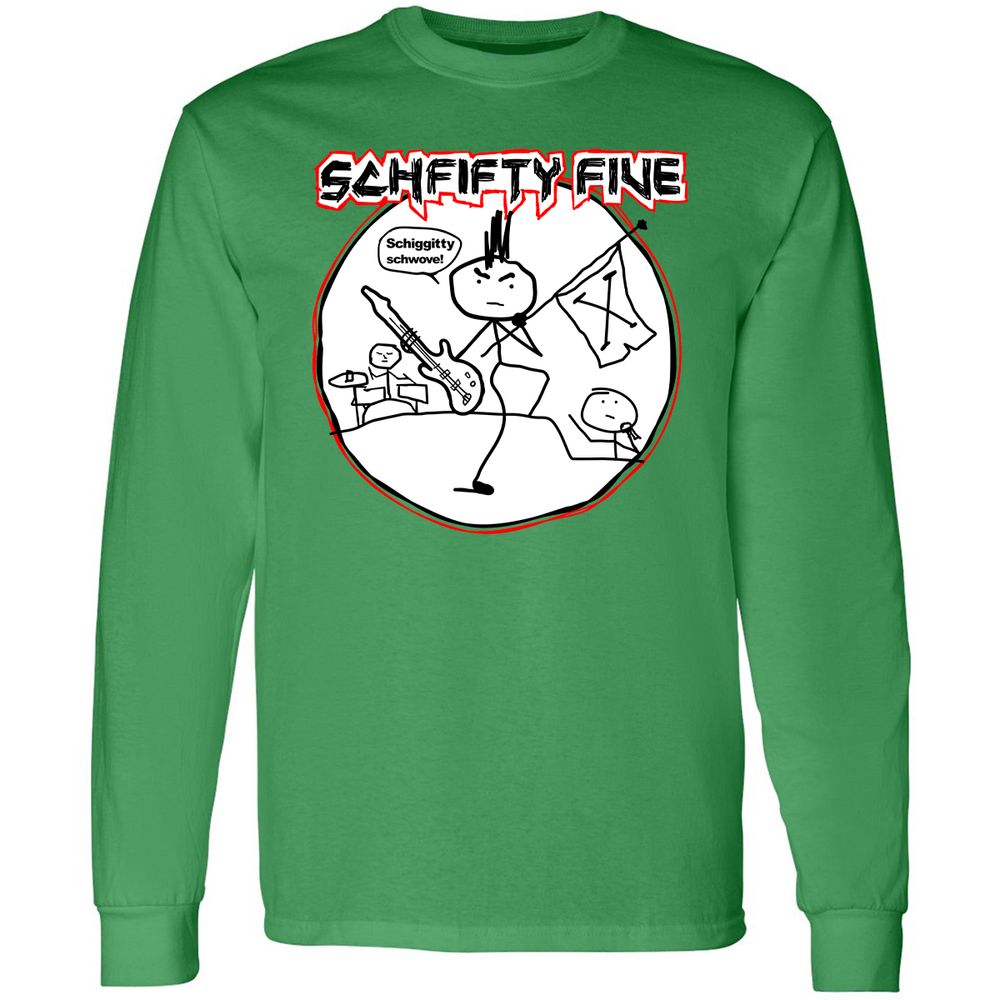 Long Sleeve T-Shirt - 1CRH54H9 - Irish Green - 10
