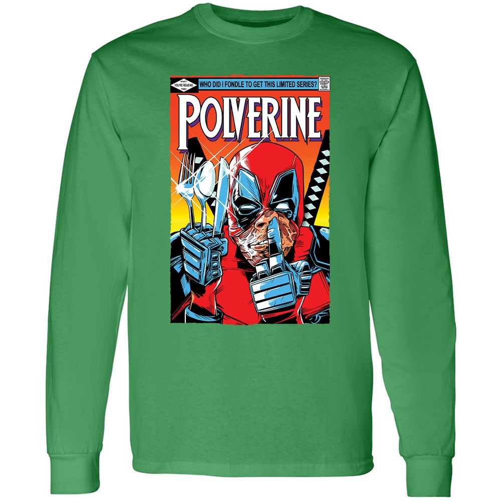 Long Sleeve T-Shirt - NYVUJRT5 - Irish Green - 10