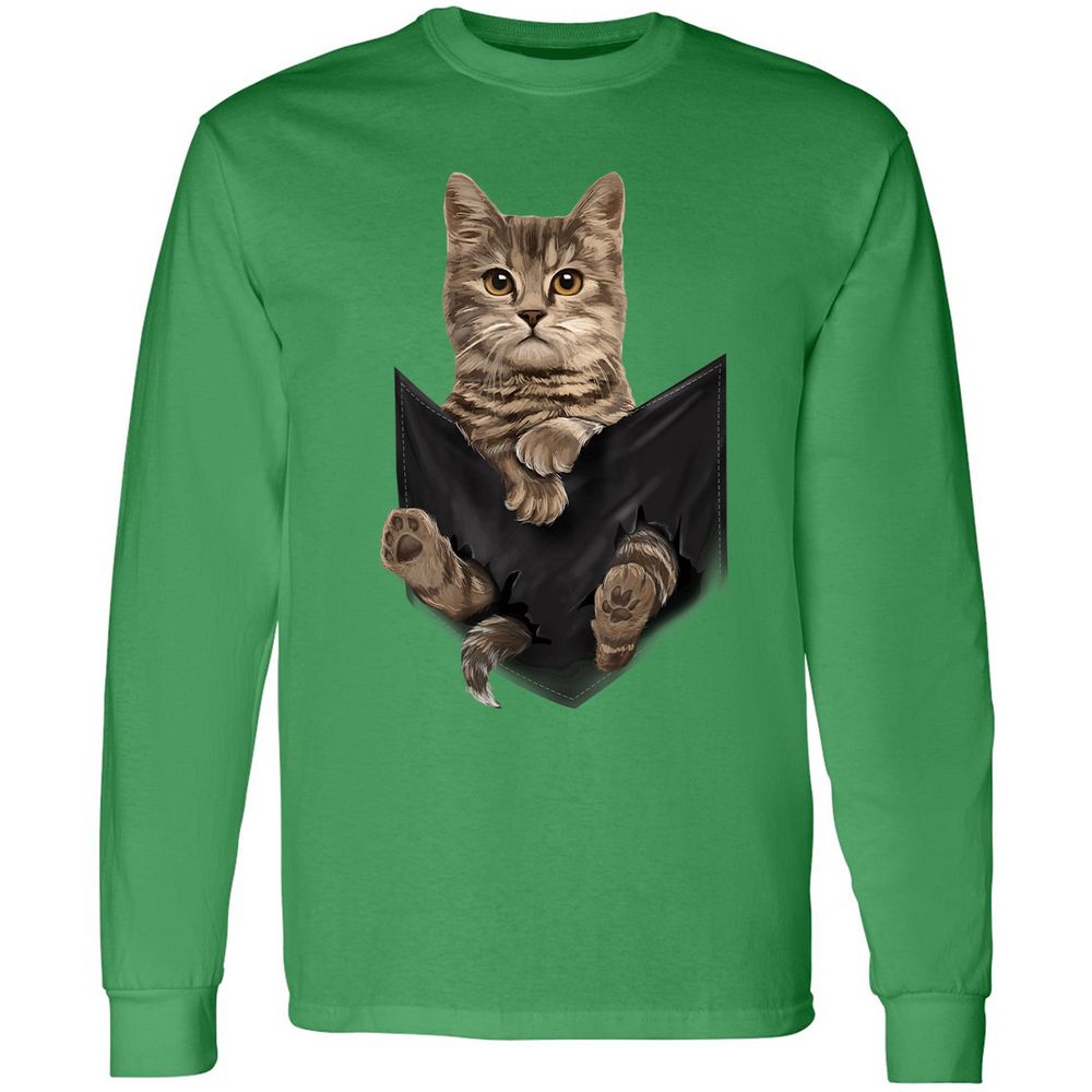 Long Sleeve T-Shirt - 27RCSU6L - Irish Green - 10