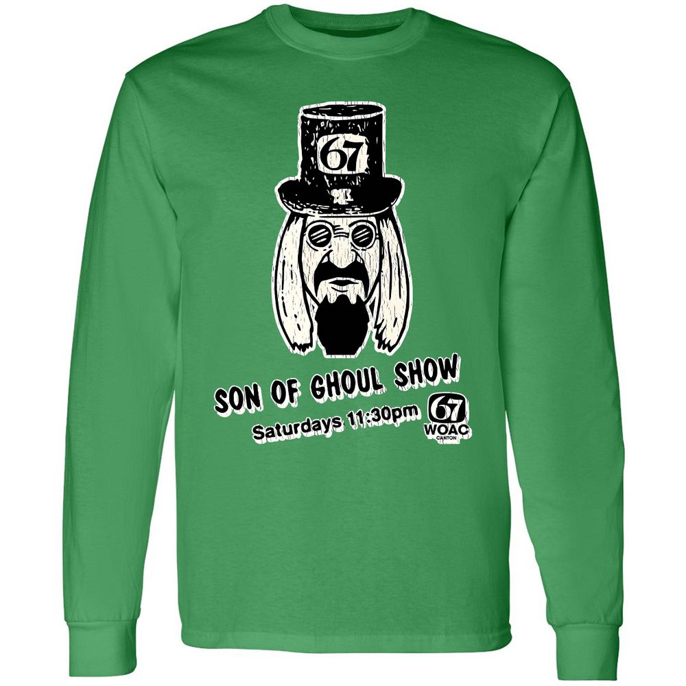 Long Sleeve T-Shirt - WUZLFRUF - Irish Green - 10
