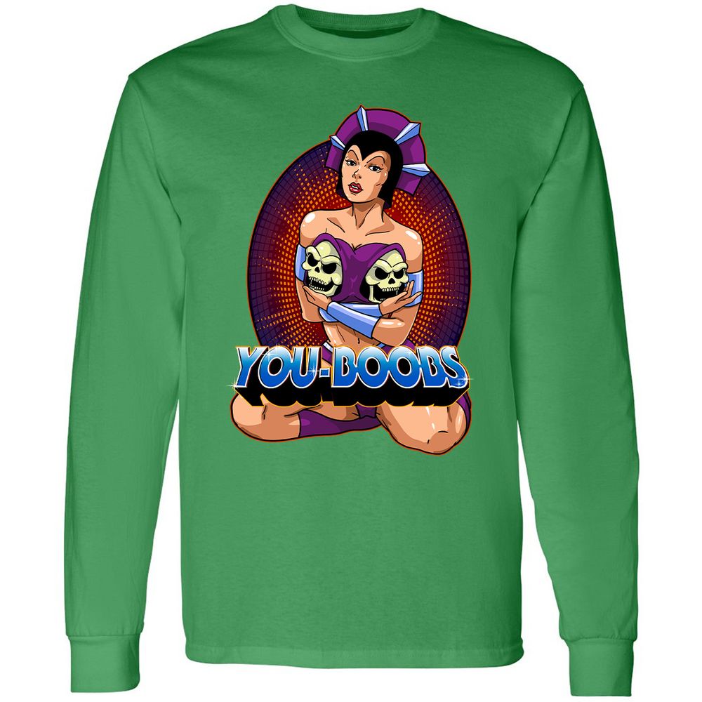 Long Sleeve T-Shirt - 574WN5JR - Irish Green - 10