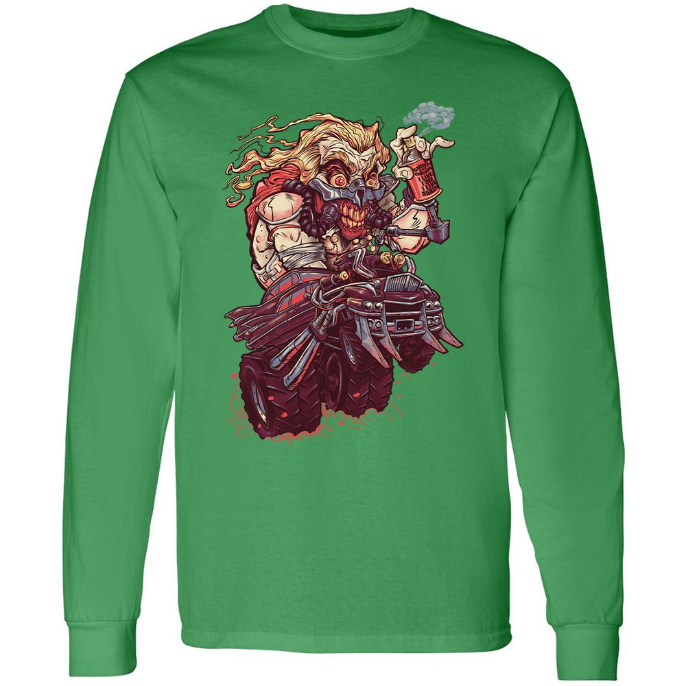 Long Sleeve T-Shirt - NFW74JVA - Irish Green - 10