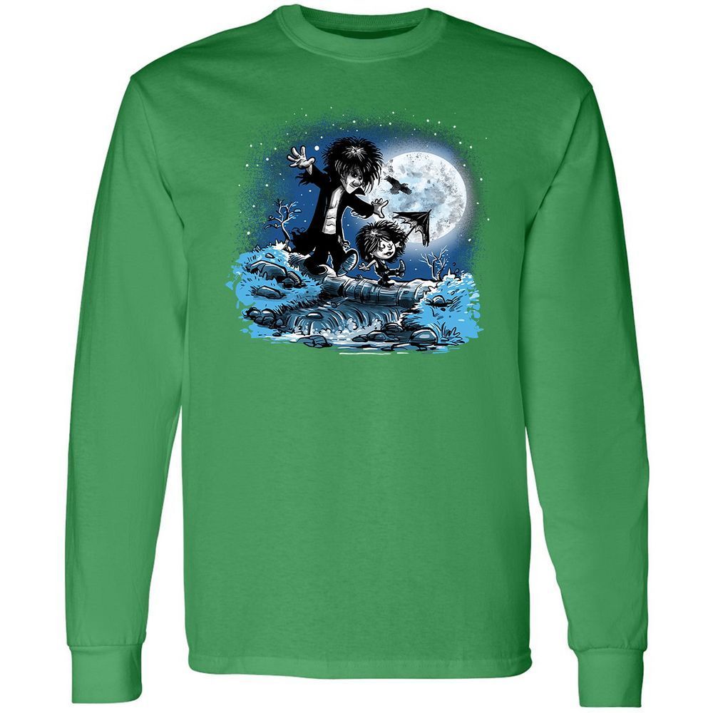 Long Sleeve T-Shirt - BVE3LVB5 - Irish Green - 10