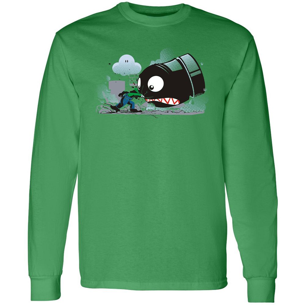Long Sleeve T-Shirt - 9VVQ4JHY - Irish Green - 10