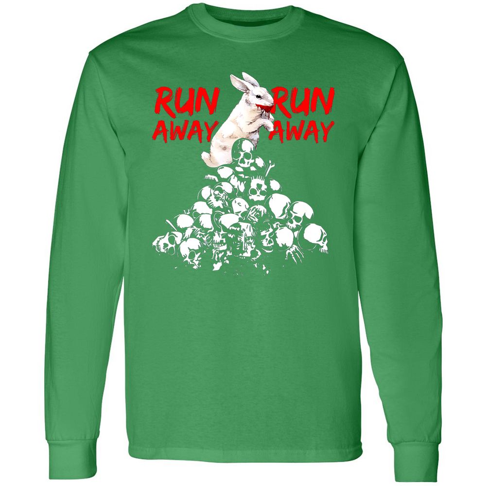 Long Sleeve T-Shirt - 5YE7F2YJ - Irish Green - 10