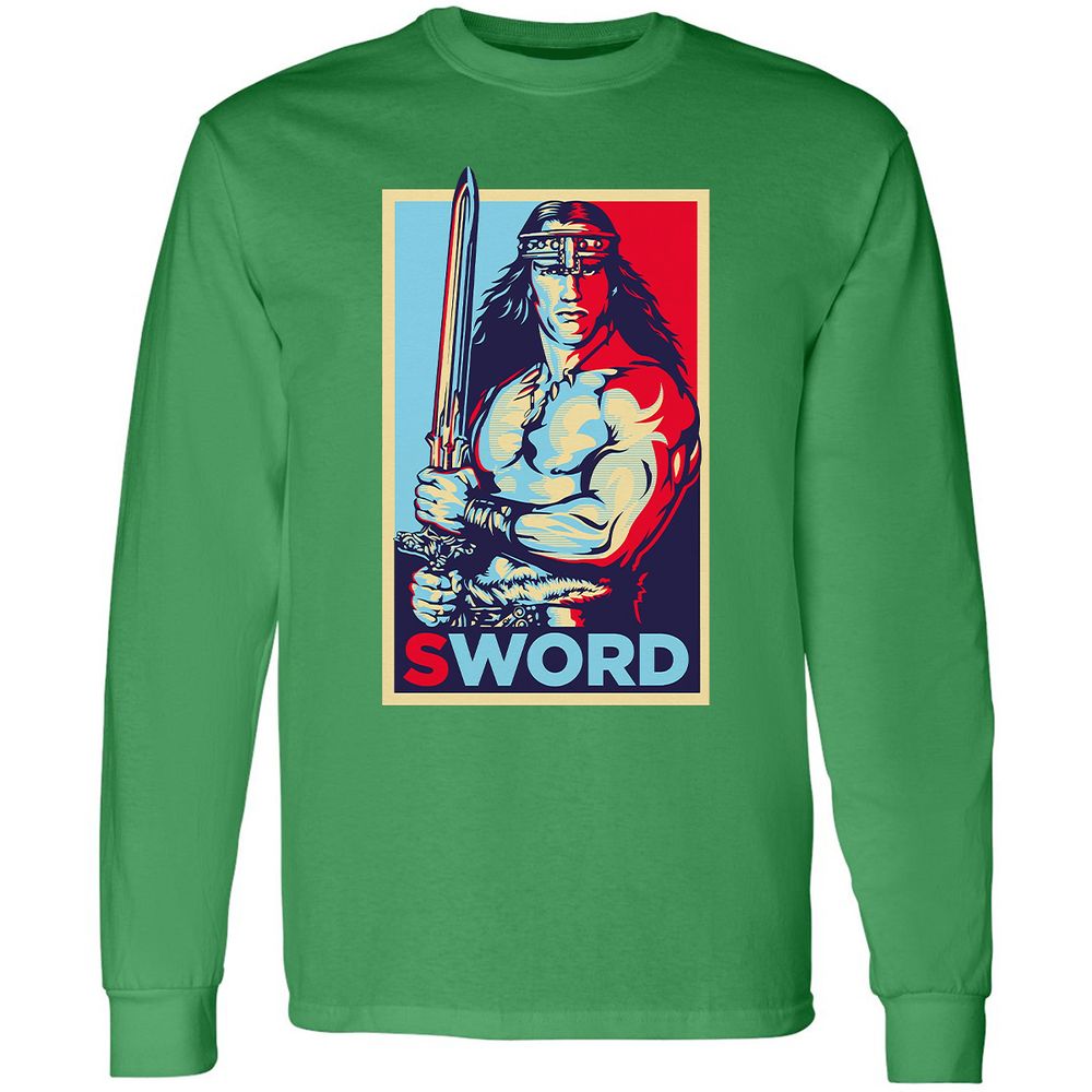 Long Sleeve T-Shirt - GNPR9SVF - Irish Green - 10