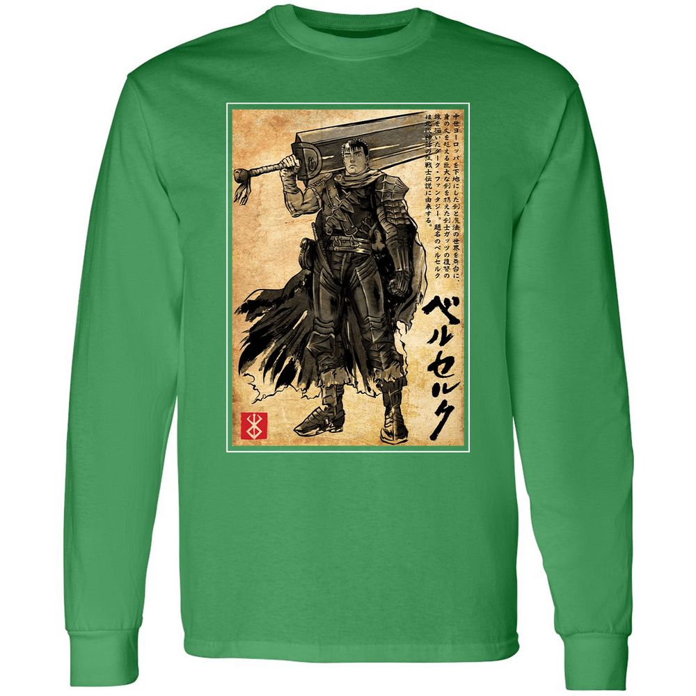 Long Sleeve T-Shirt - P9BHFV65 - Irish Green - 10