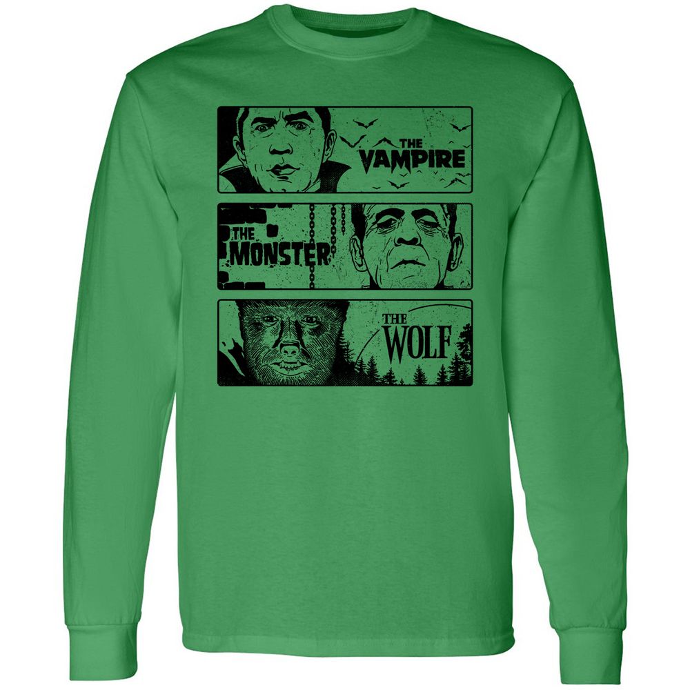 Long Sleeve T-Shirt - XYJN5Z32 - Irish Green - 10
