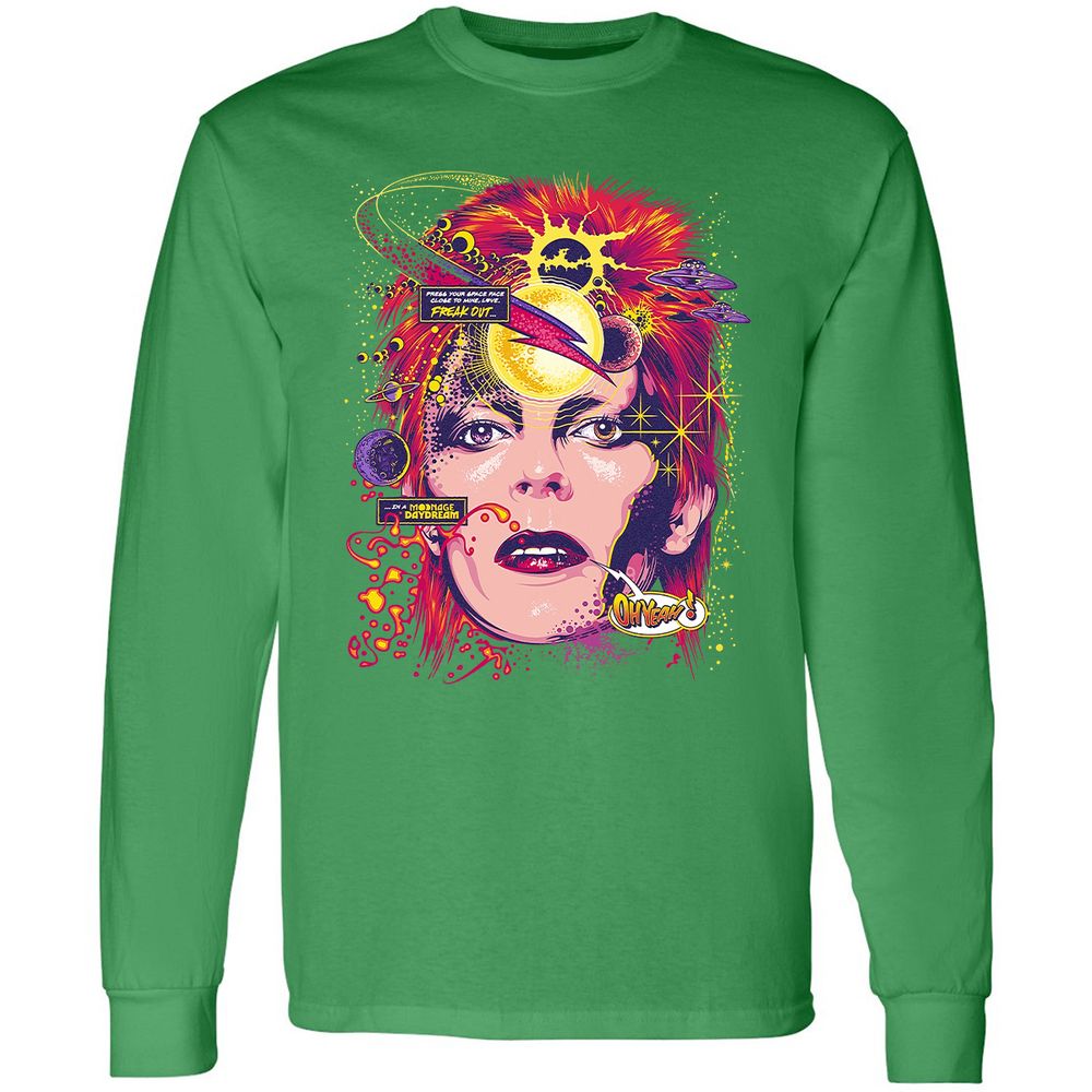 Long Sleeve T-Shirt - 677LA6ZU - Irish Green - 10