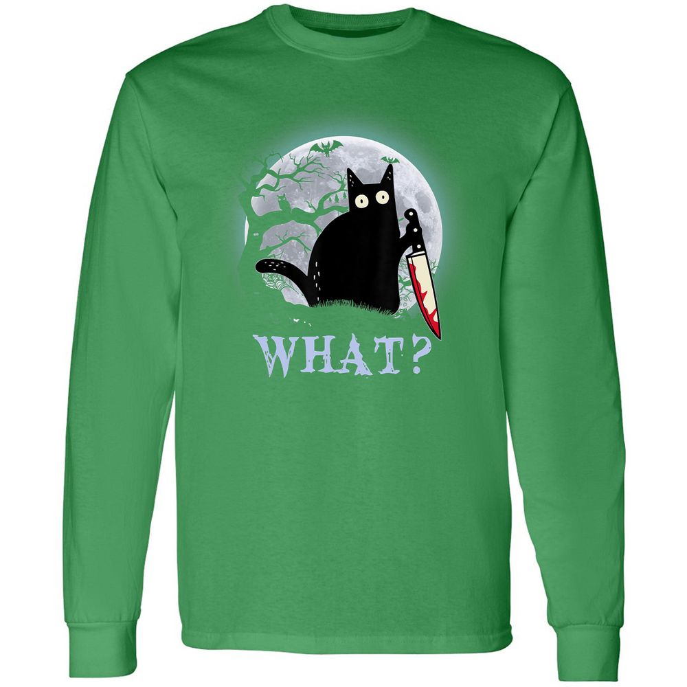 Long Sleeve T-Shirt - KQCBD2XT - Irish Green - 10