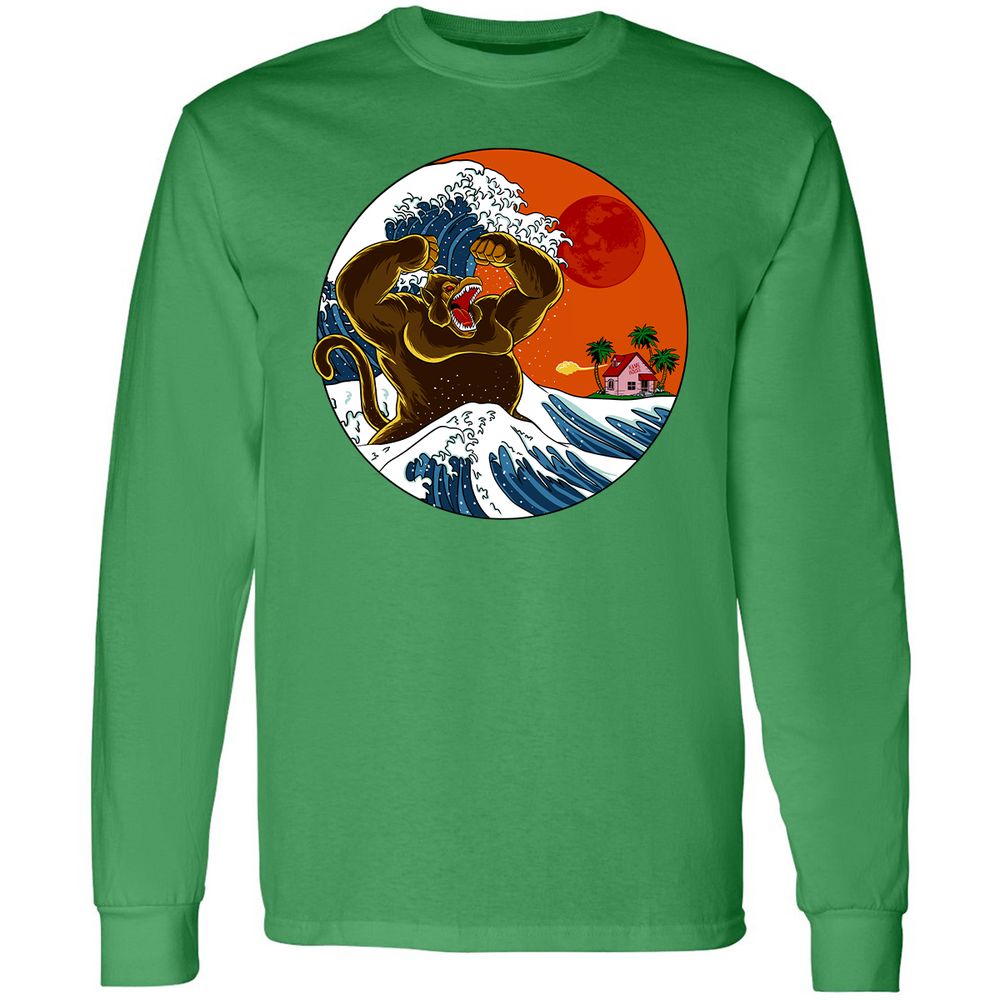 Long Sleeve T-Shirt - KAMM9BFH - Irish Green - 10