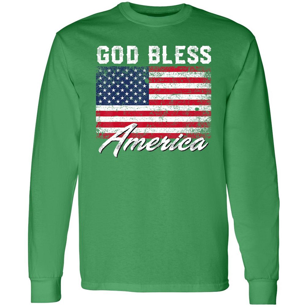 Long Sleeve T-Shirt - SLKJHLX5 - Irish Green - 10
