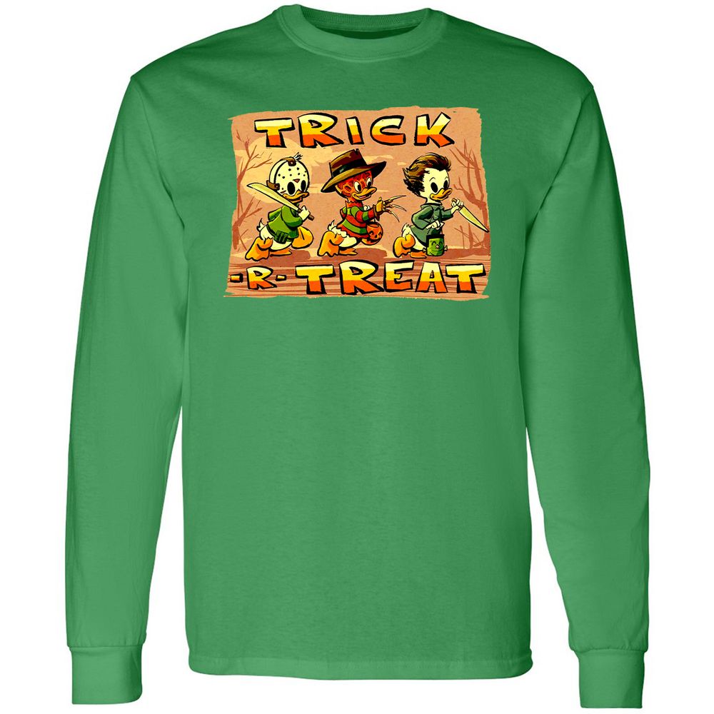 Long Sleeve T-Shirt - 72FLNZ6D - Irish Green - 10