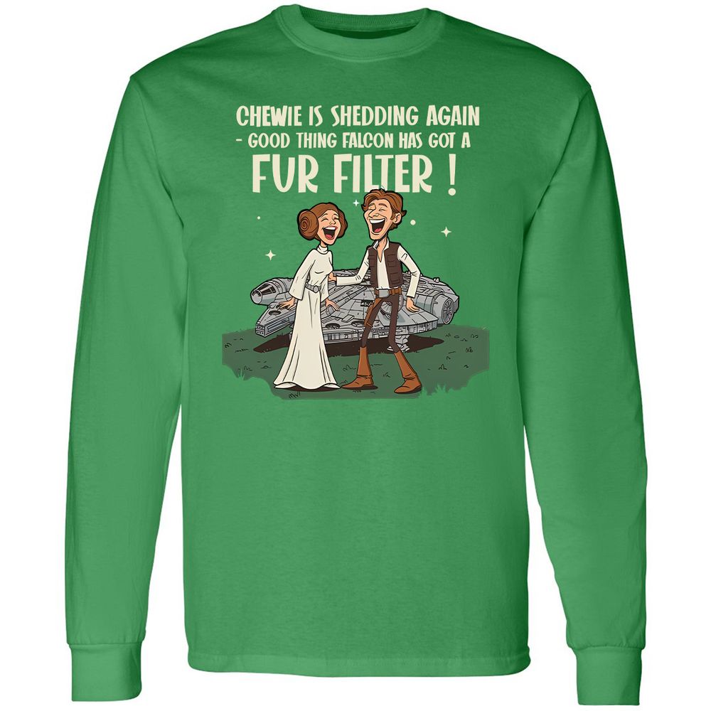 Long Sleeve T-Shirt - SHZEEP74 - Irish Green - 10