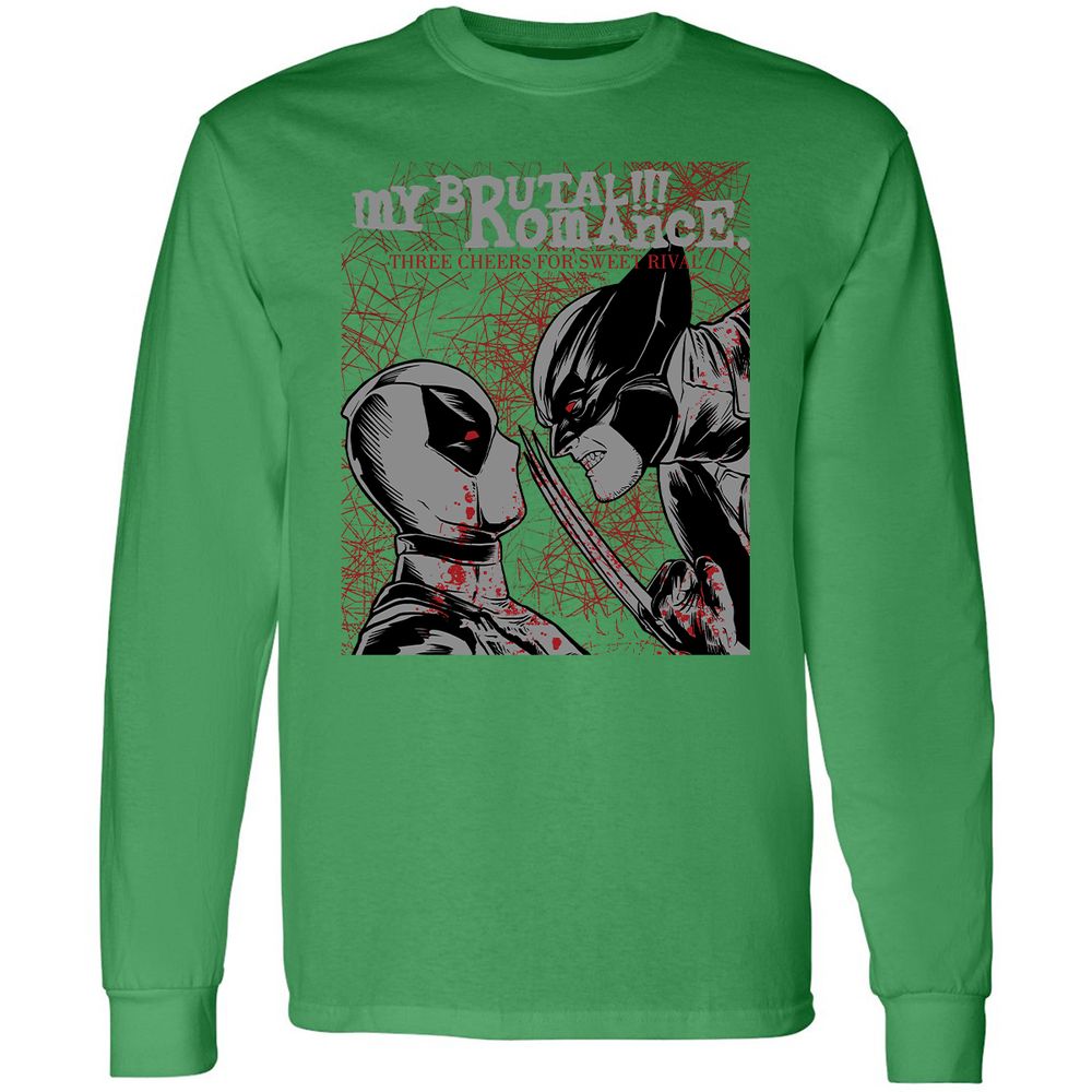 Long Sleeve T-Shirt - QDVQY1VC - Irish Green - 10