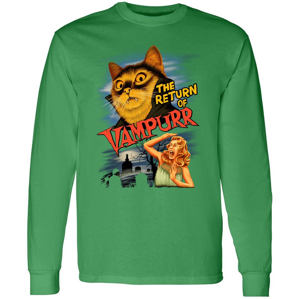 Long Sleeve T-Shirt - HH9MF6AG - Irish Green - 10