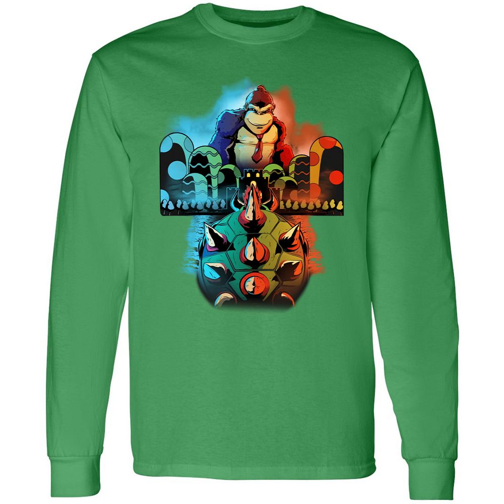 Long Sleeve T-Shirt - HVL44HV8 - Irish Green - 10