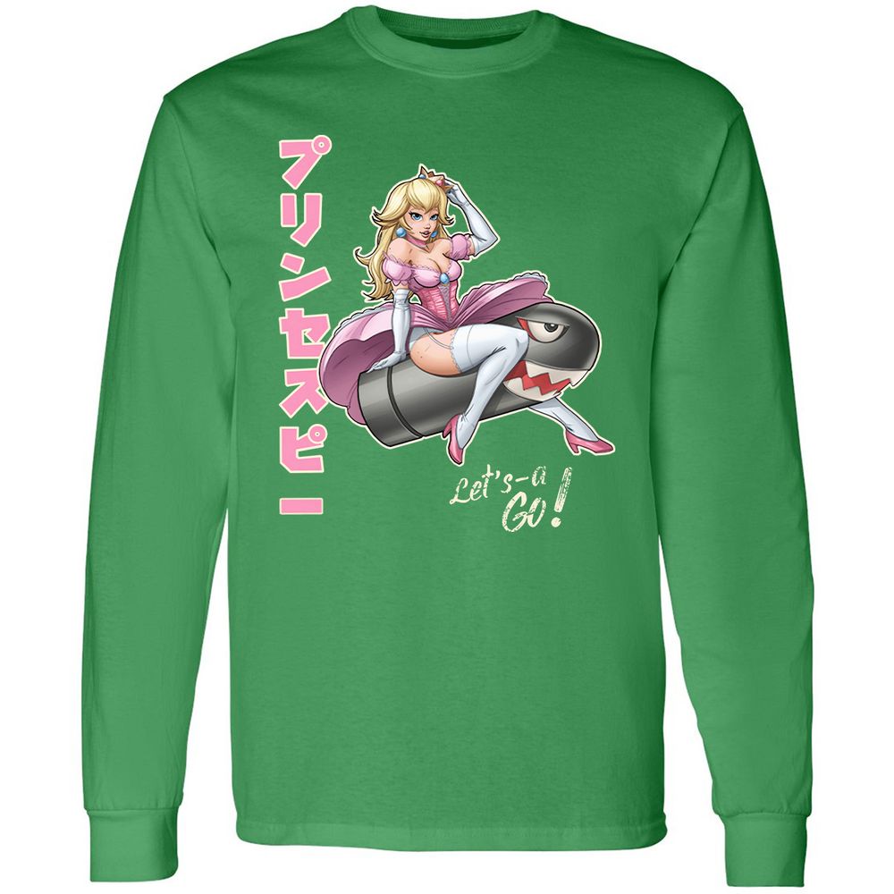 Long Sleeve T-Shirt - LF92DZKW - Irish Green - 10