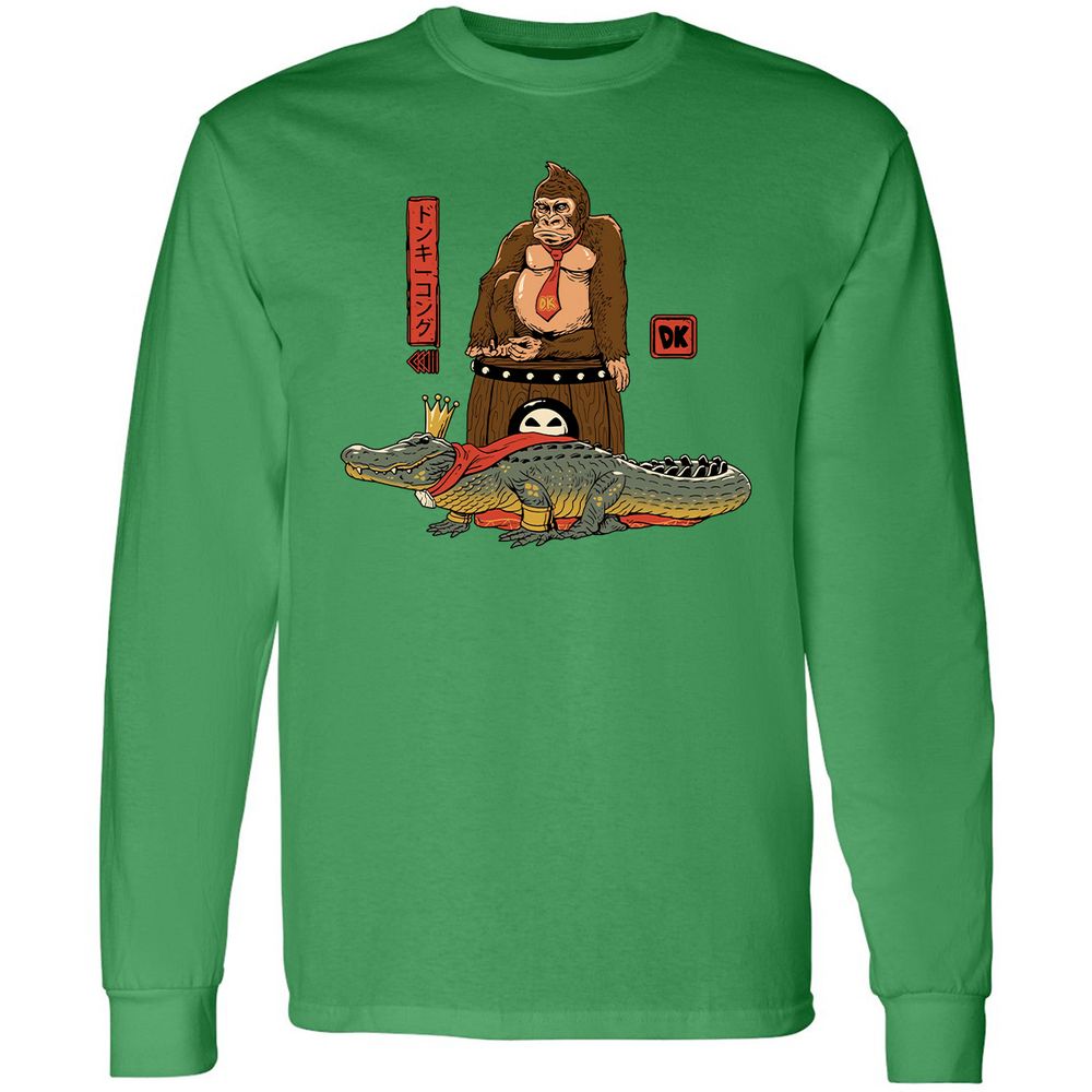 Long Sleeve T-Shirt - CA9M4FB2 - Irish Green - 10
