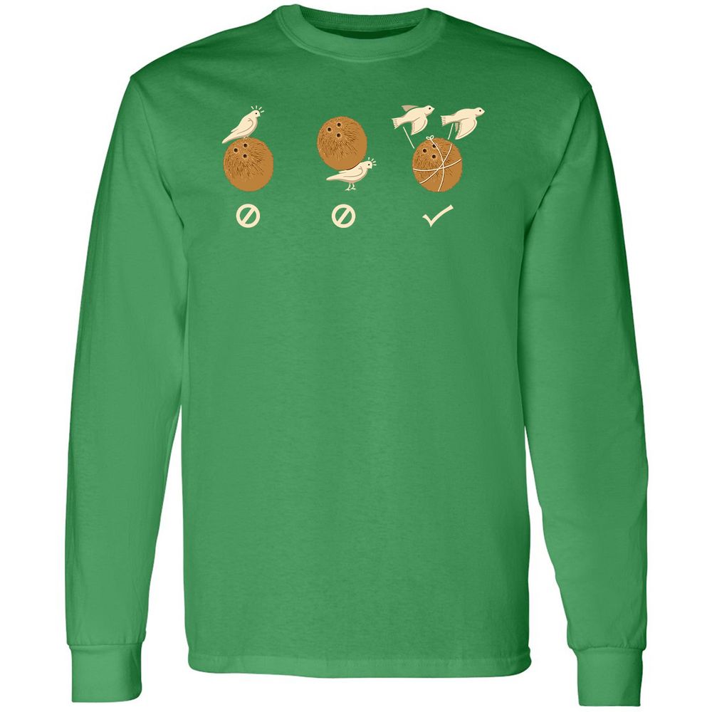Long Sleeve T-Shirt - 2JYQTQAY - Irish Green - 10