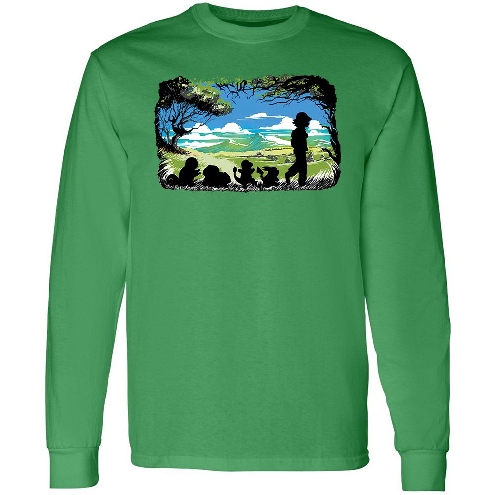 Long Sleeve T-Shirt - CN9NVTKC - Irish Green - 10