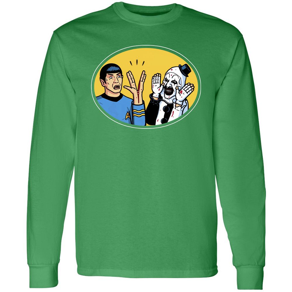 Long Sleeve T-Shirt - VJ56G9VU - Irish Green - 10