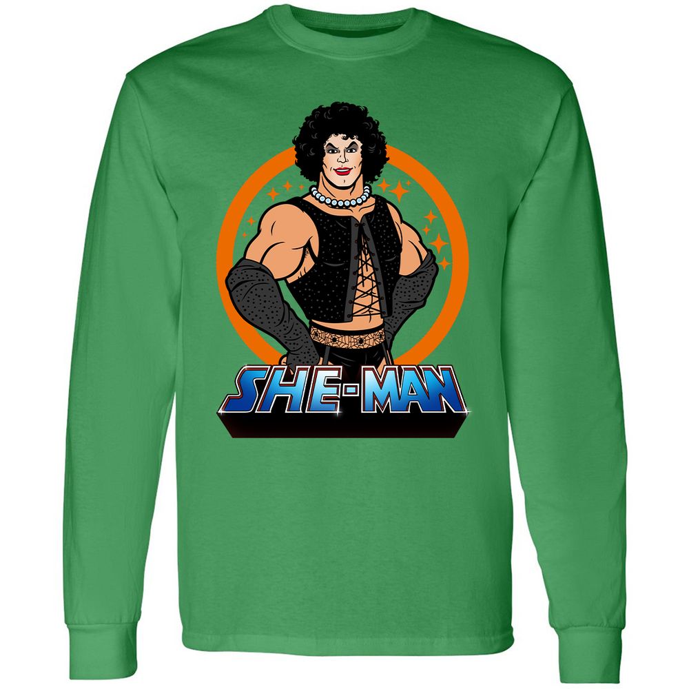 Long Sleeve T-Shirt - W15UHS7N - Irish Green - 10