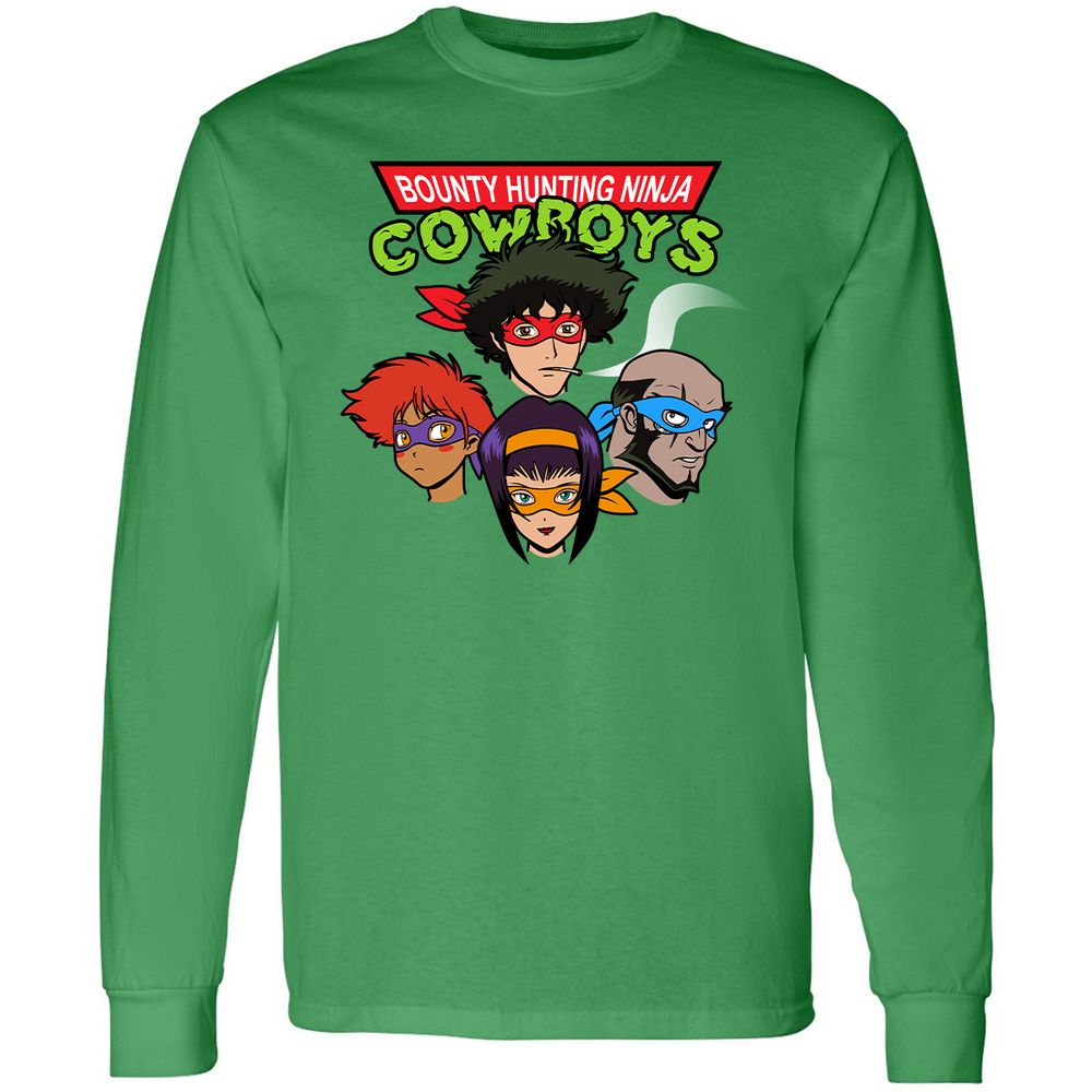 Long Sleeve T-Shirt - 62CAB1N3 - Irish Green - 10