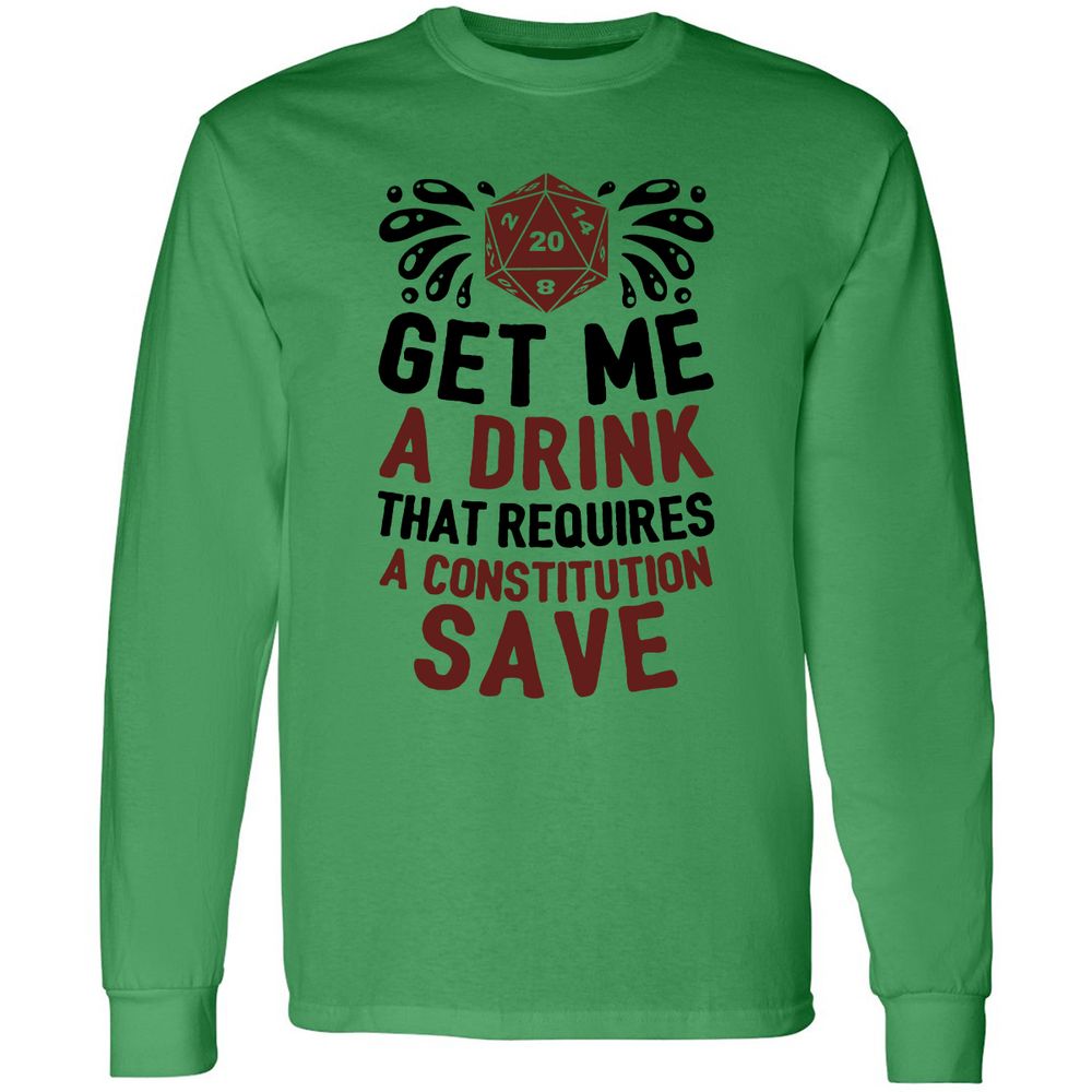 Long Sleeve T-Shirt - 5T3GSAAA - Irish Green - 10